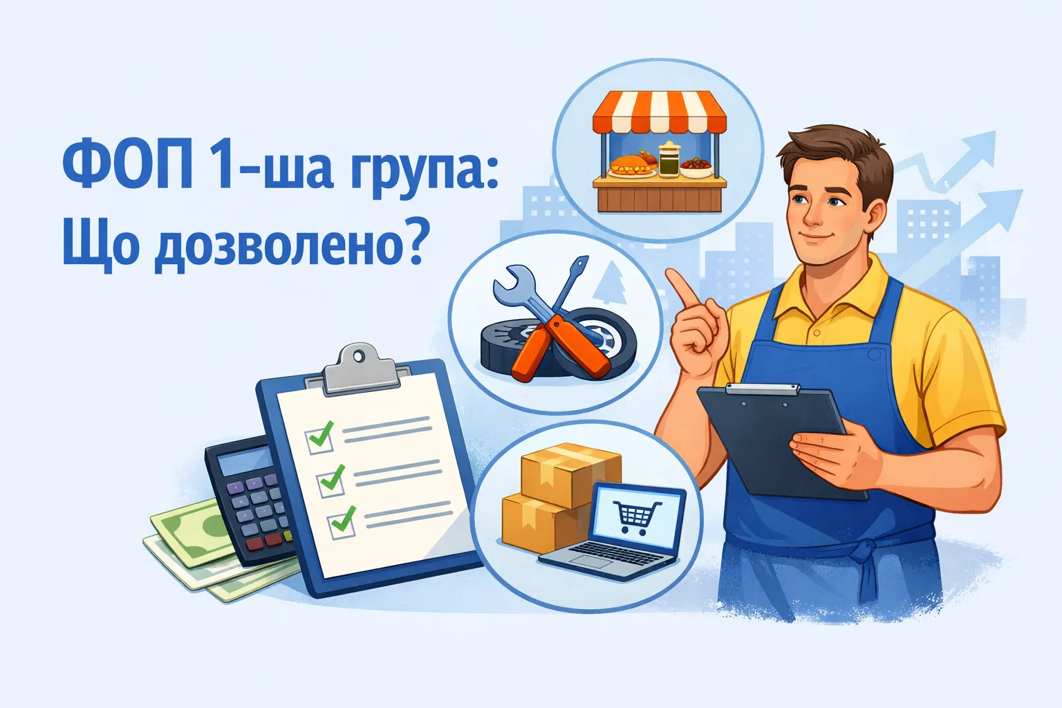 Послуги для ФОП 1‑ї групи: що дозволено?