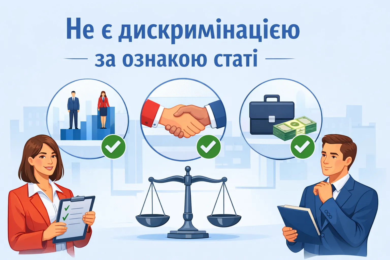 Що не вважається дискримінацією за ознакою статі?