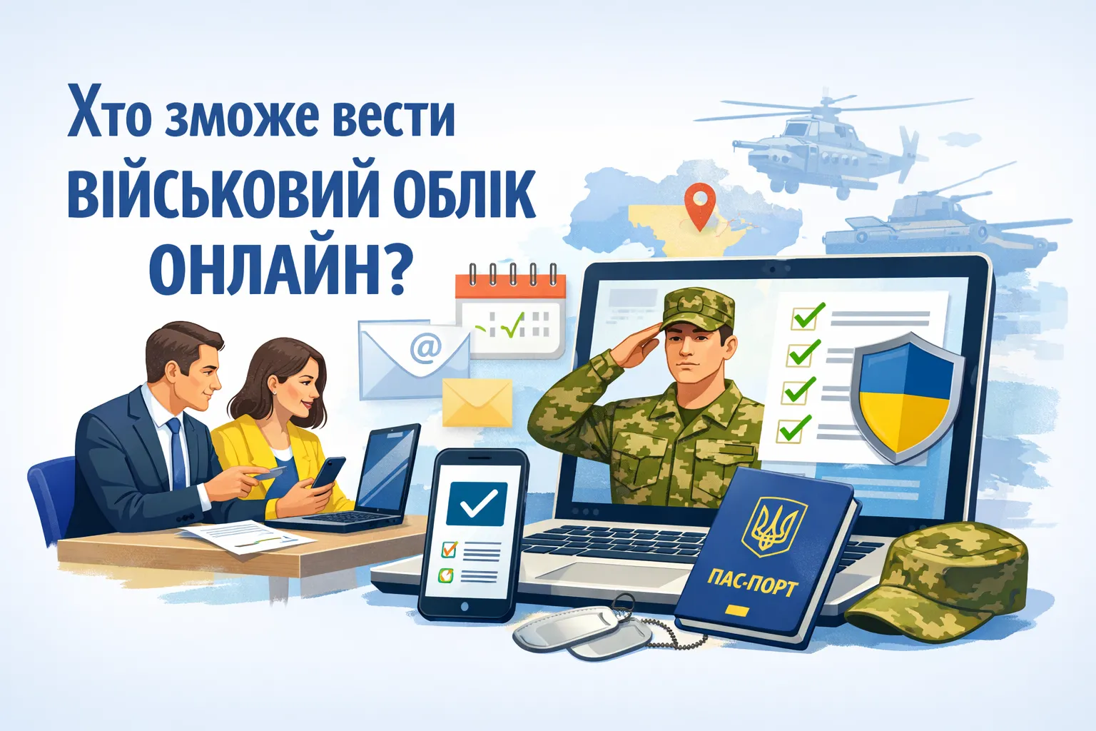 Хто зможе вести військовий облік онлайн Хто зможе вести військовий облік онлайн