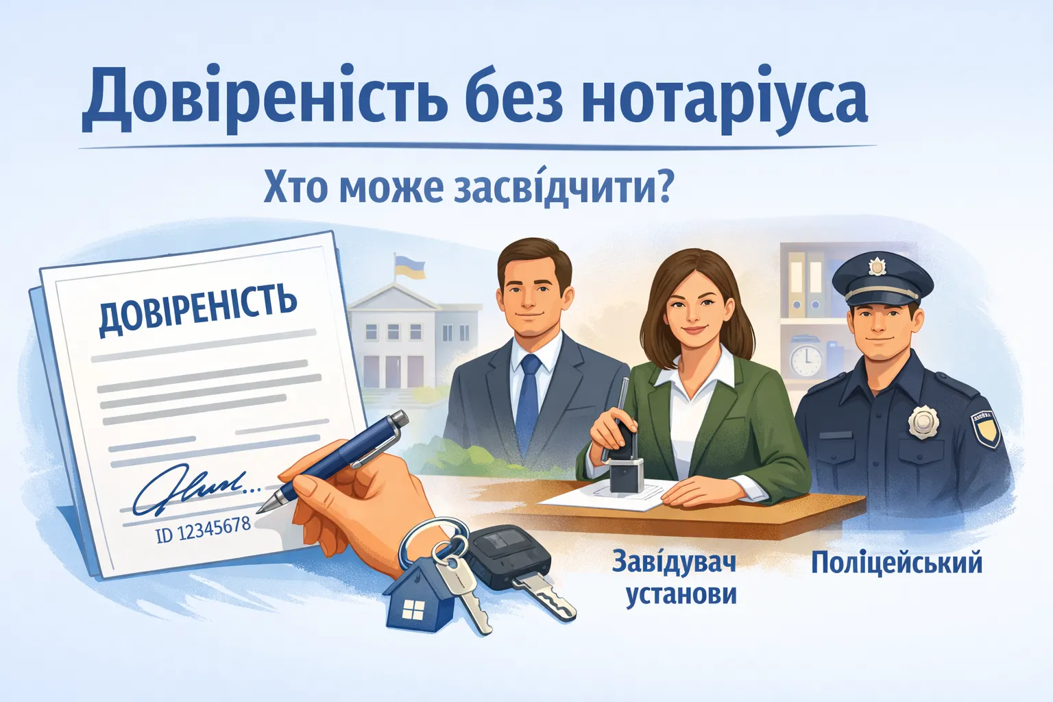 Довіреність для ДРФО без нотаріуса: хто має право засвідчити?