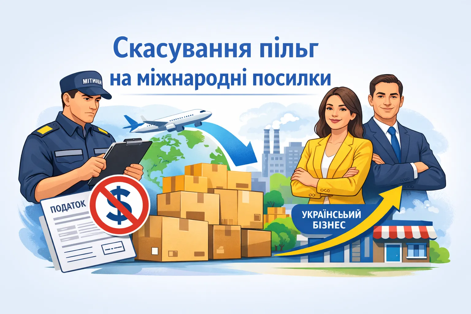 Скасування податкової пільги для міжнародних посилок є заходом для підтримки українського бізнесу