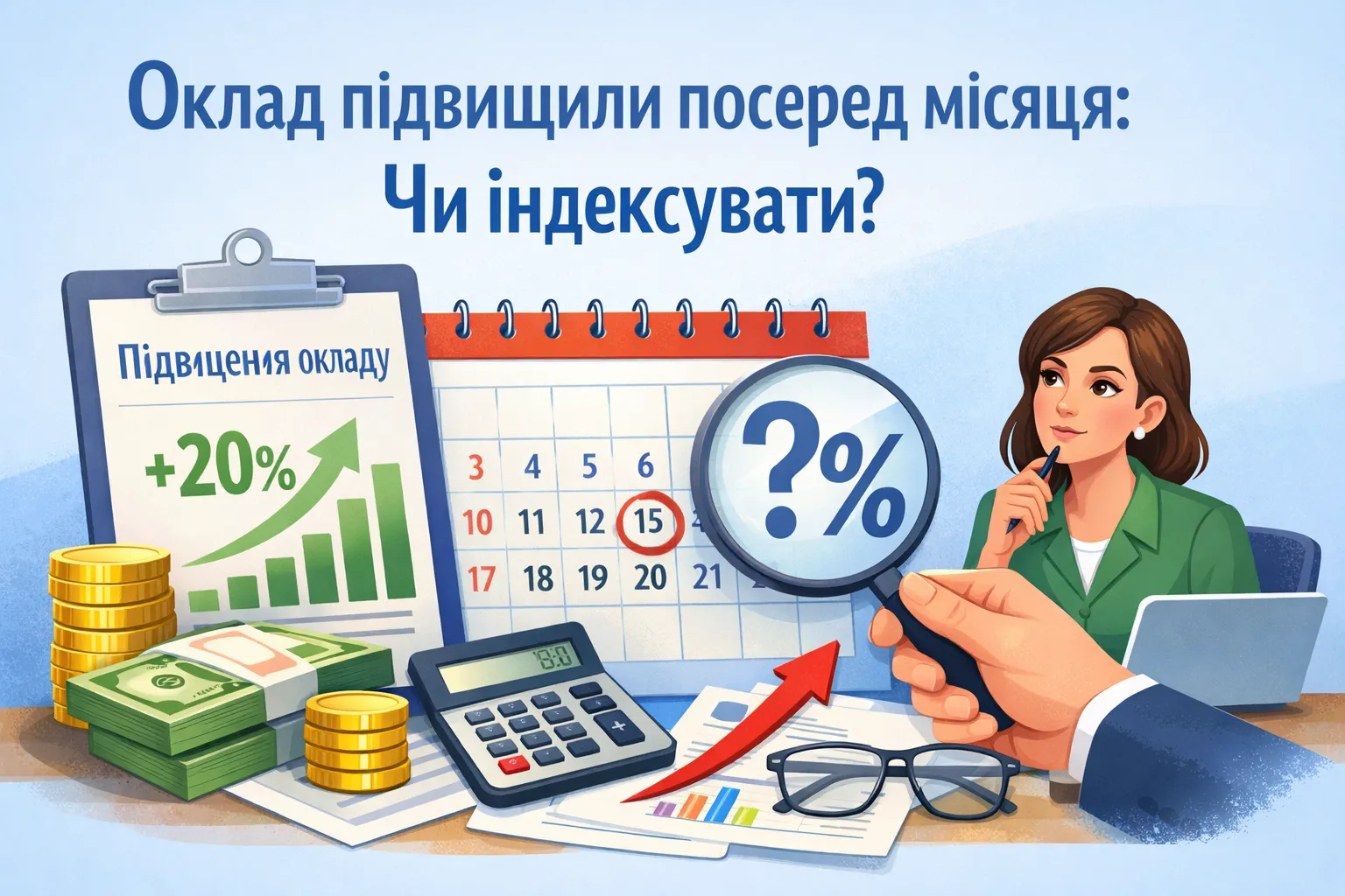 Оклад підвищили посеред місяця: чи індексувати? Оклад підвищили посеред місяця: чи індексувати?