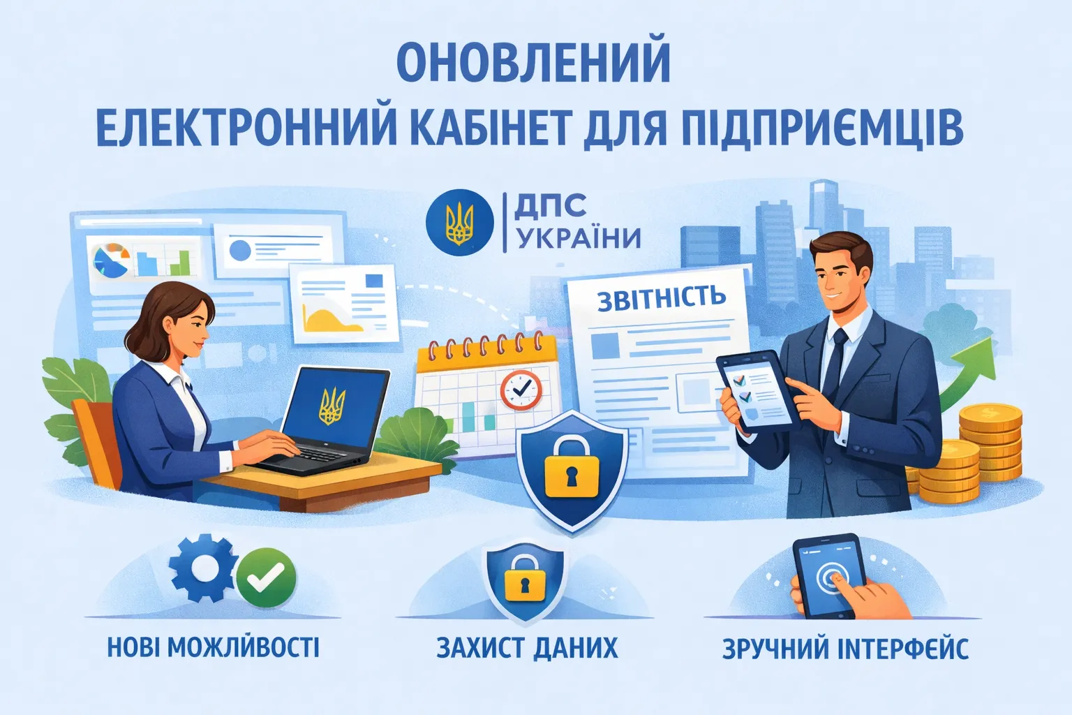 ДПС презентувала оновлену концепцію Електронного кабінету для підприємців