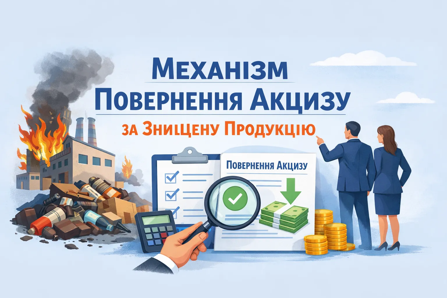 Бізнес закликає створити механізм повернення акцизу за знищену продукцію