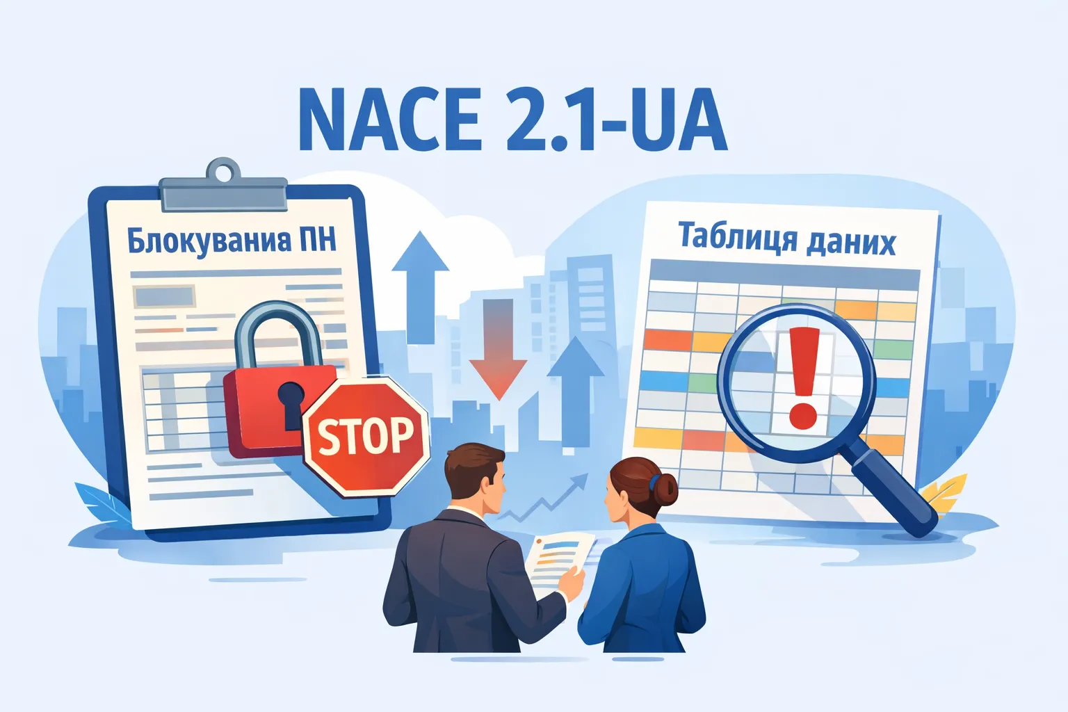 Перехід на NACE 2.1‑UA: блокування ПН і Таблиця даних