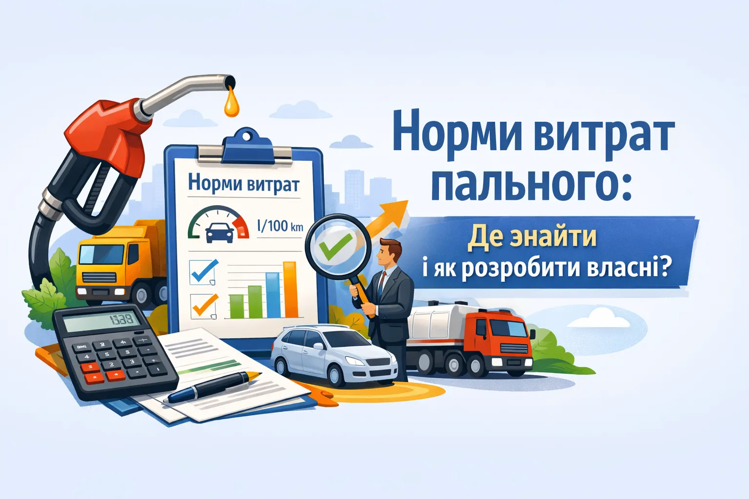 Норми витрат пального: де брати і як розробити власні