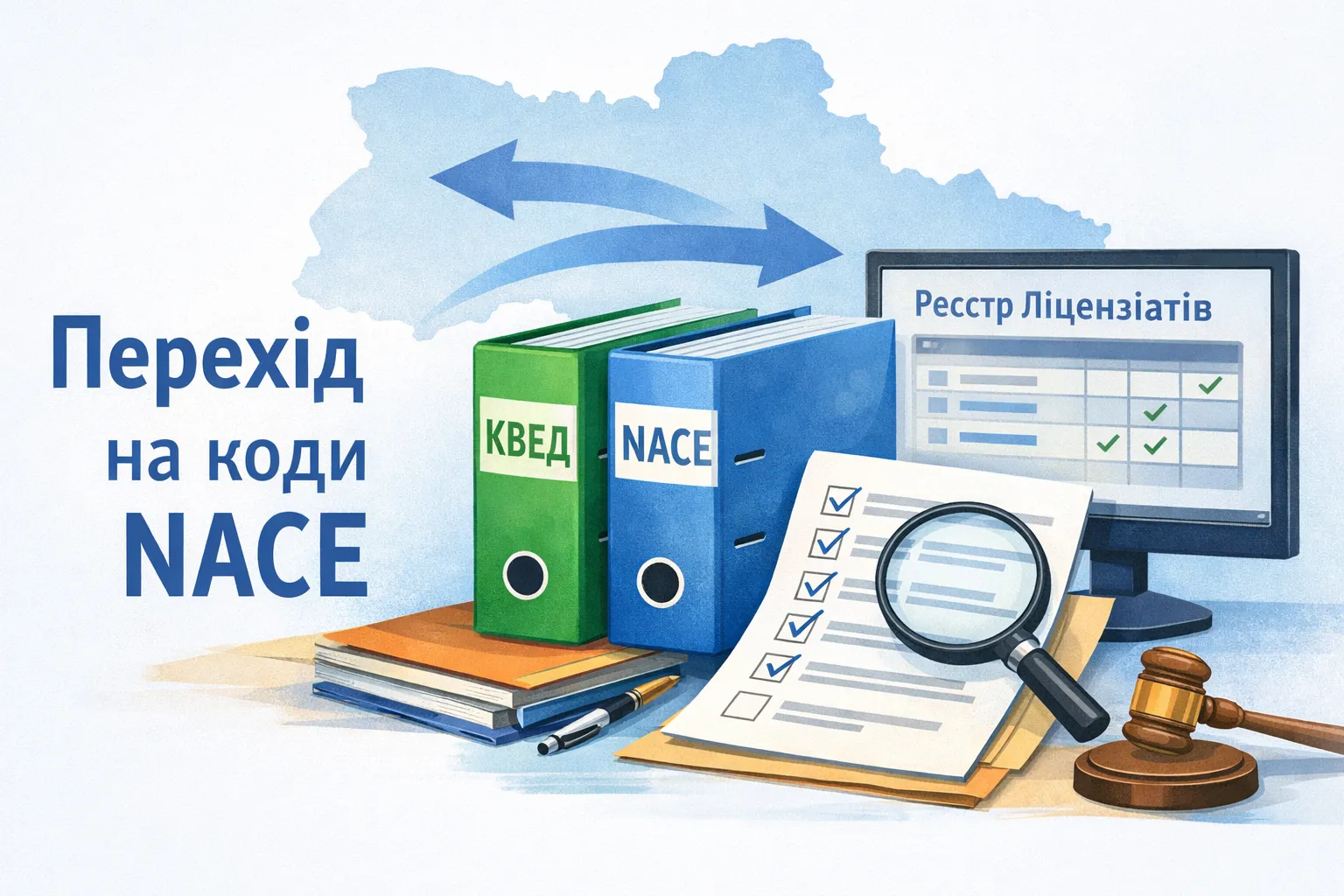 Перехід на коди NACE та чи вносити зміни до Єдиних реєстрів ліцензіатів?