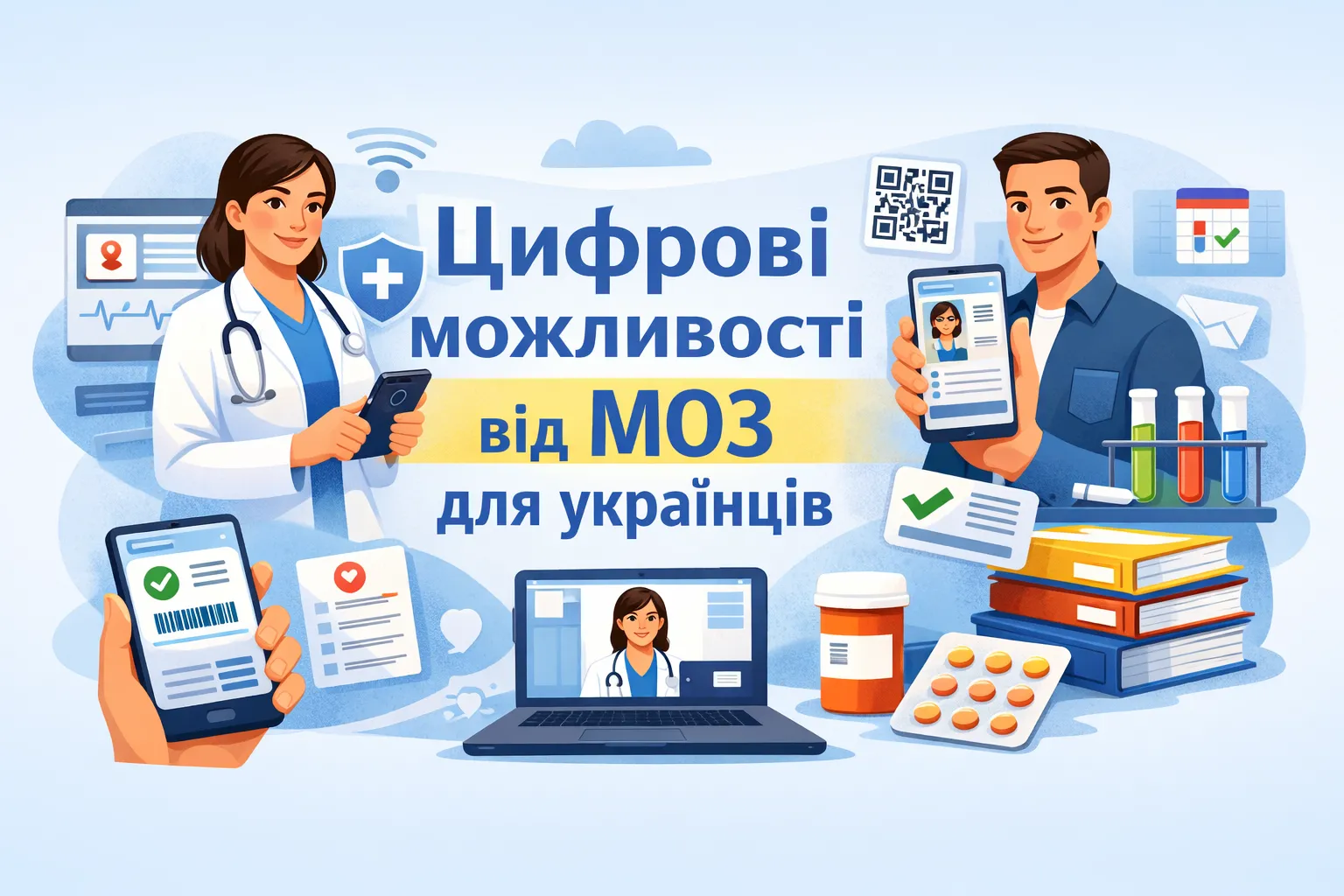 МОЗ: Які цифрові можливості доступні українцям уже сьогодні