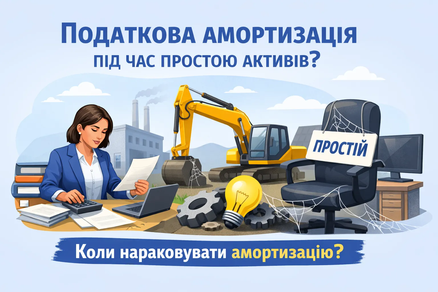 Коли бухгалтери можуть нараховувати податкову амортизацію, якщо ОЗ або НМА простоюють?