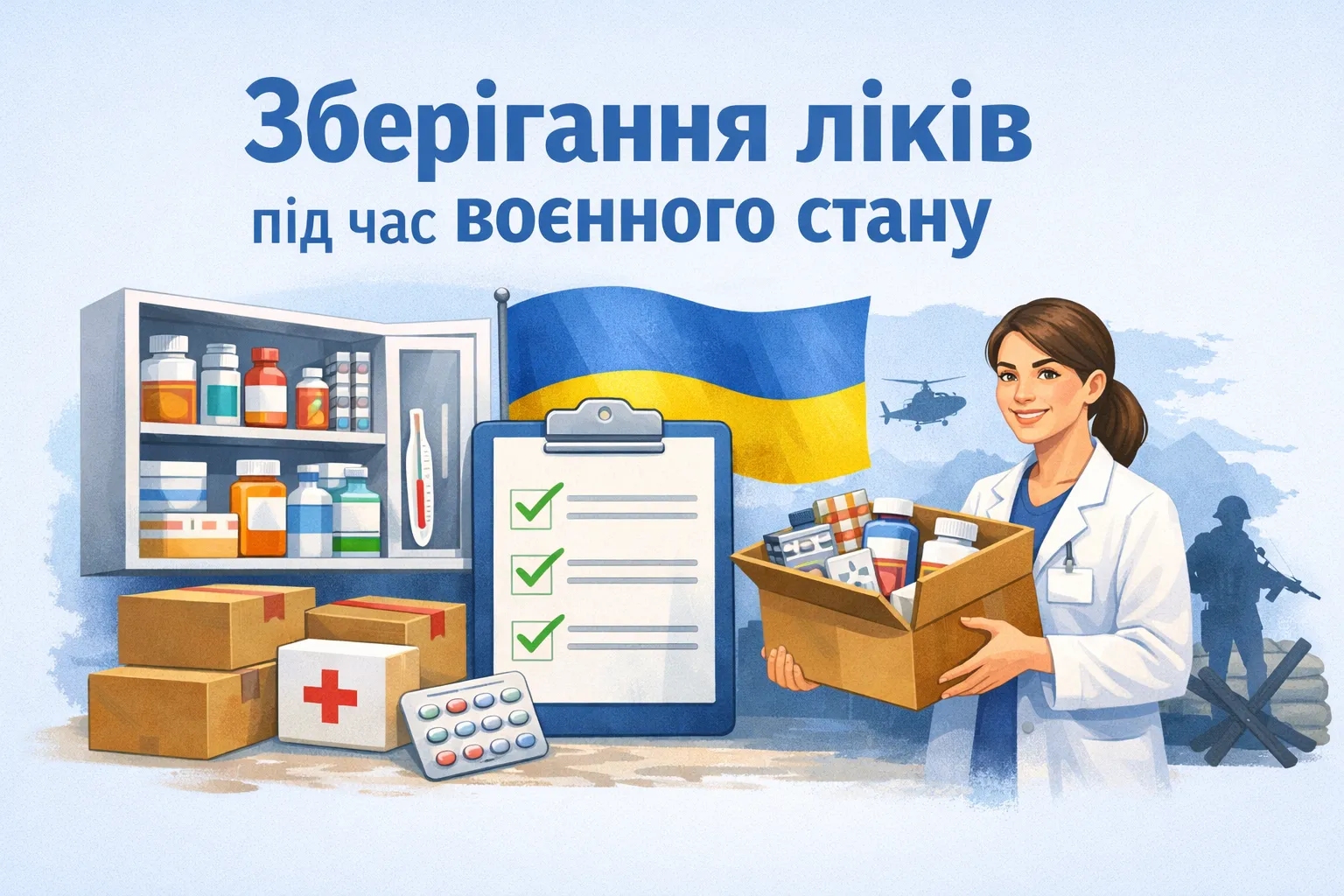Уряд спростив правила зберігання лікарських засобів на період воєнного стану