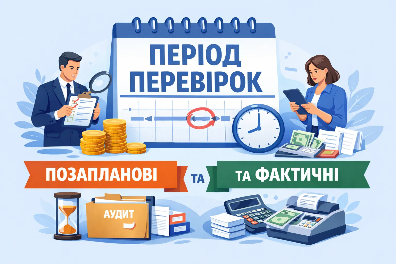 Який період можуть перевірити: позапланові та фактичні податкові перевірки