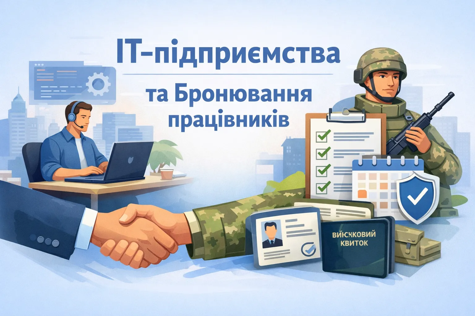 ІТ-підприємства і бронювання працівників