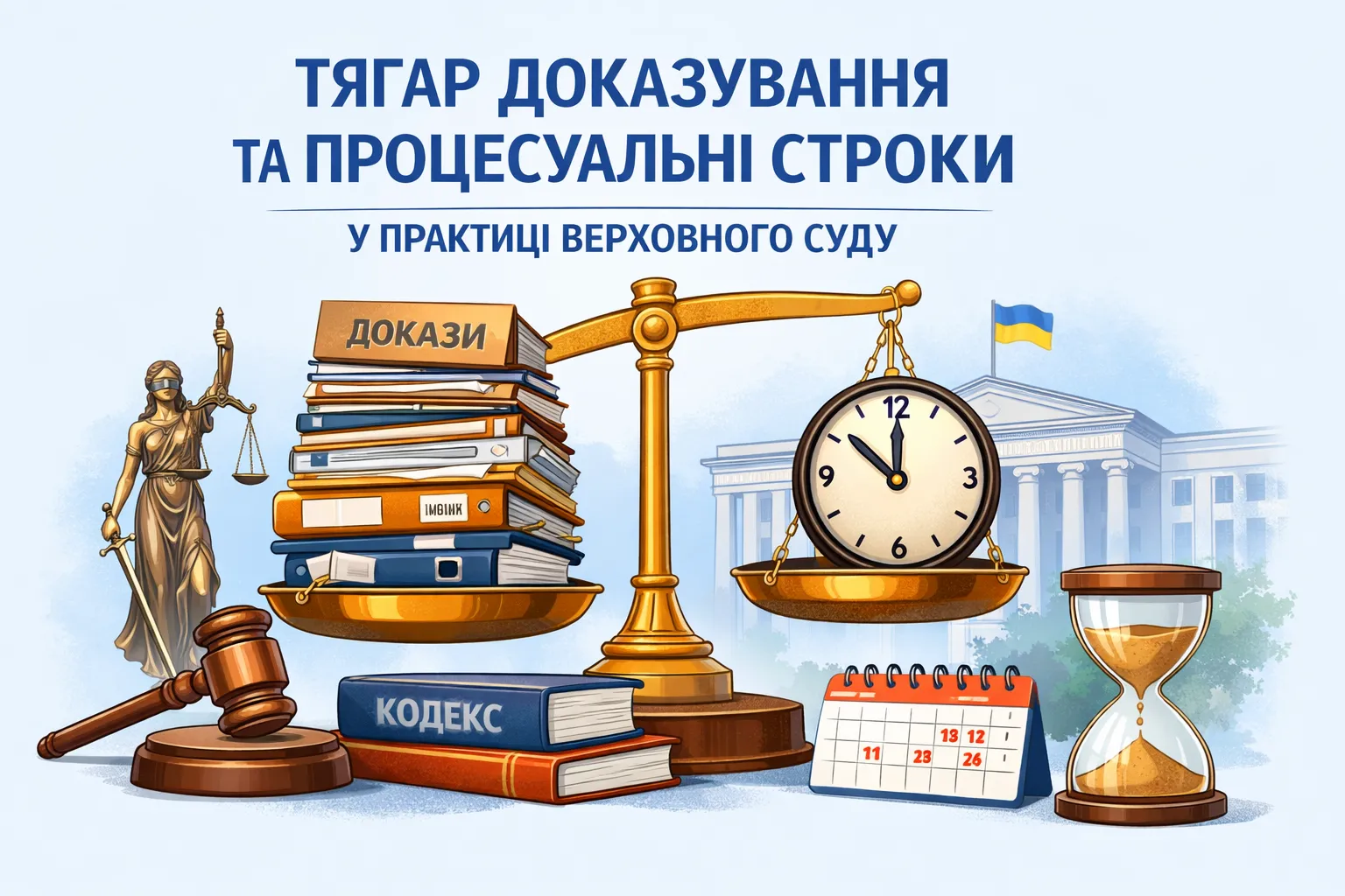 Тягар доказування та процесуальні строки у практиці ВС Тягар доказування та процесуальні строки у практиці ВС