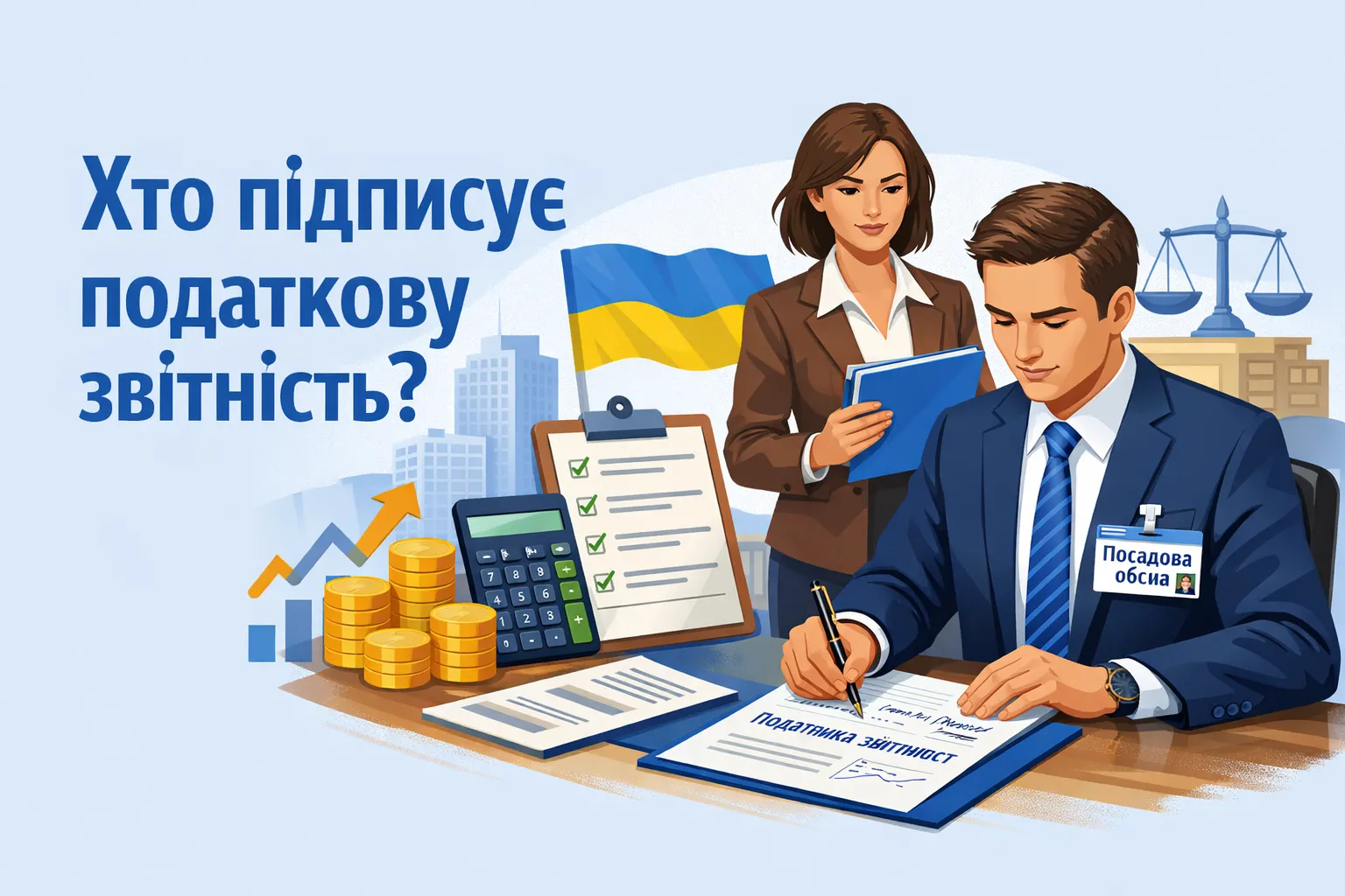 Підписання податкової звітності: хто вважається посадовою особою Підписання податкової звітності: хто вважається посадовою особою