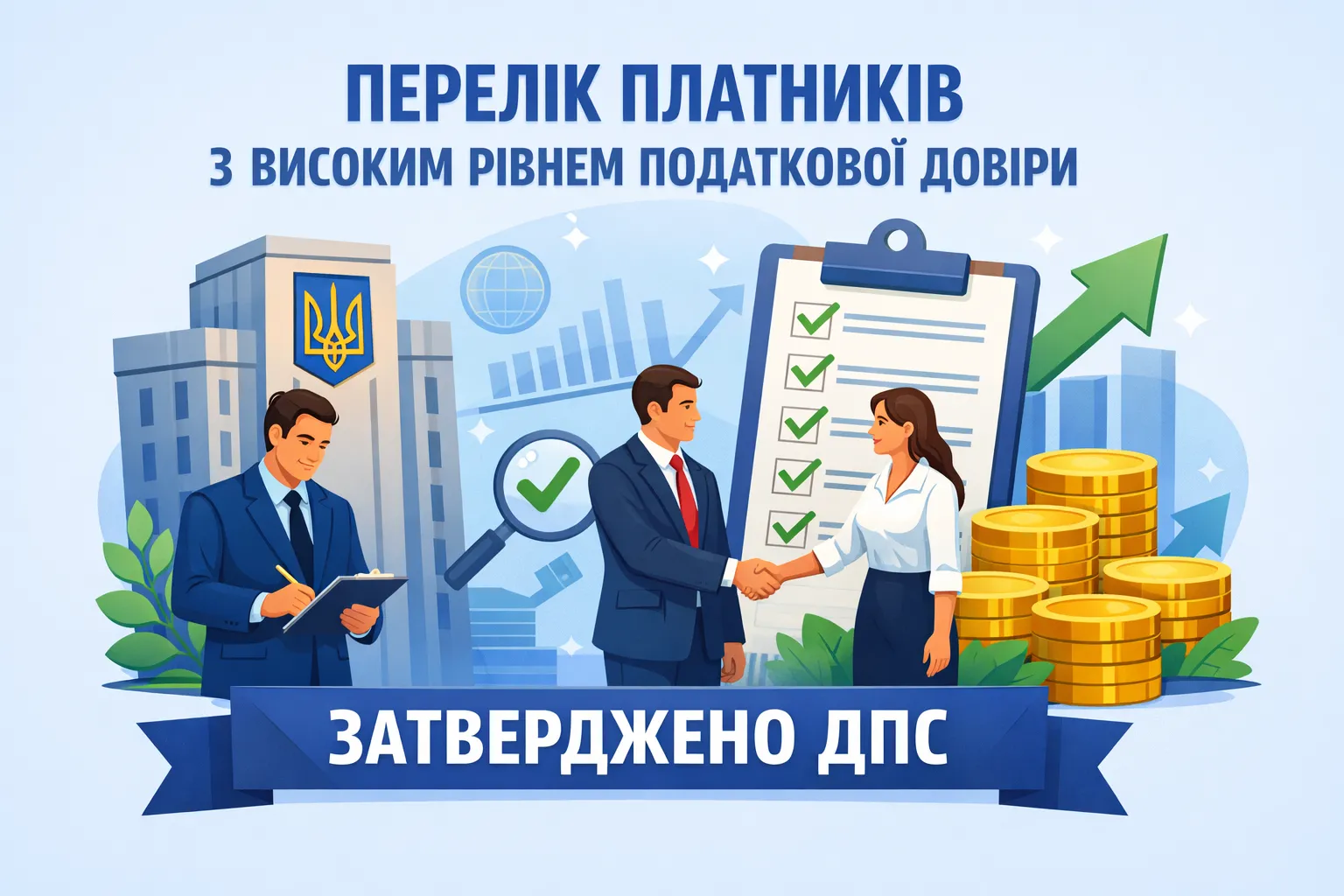ДПС затвердила найбільший Перелік платників з високим рівнем податкової довіри ДПС затвердила найбільший Перелік платників з високим рівнем податкової довіри