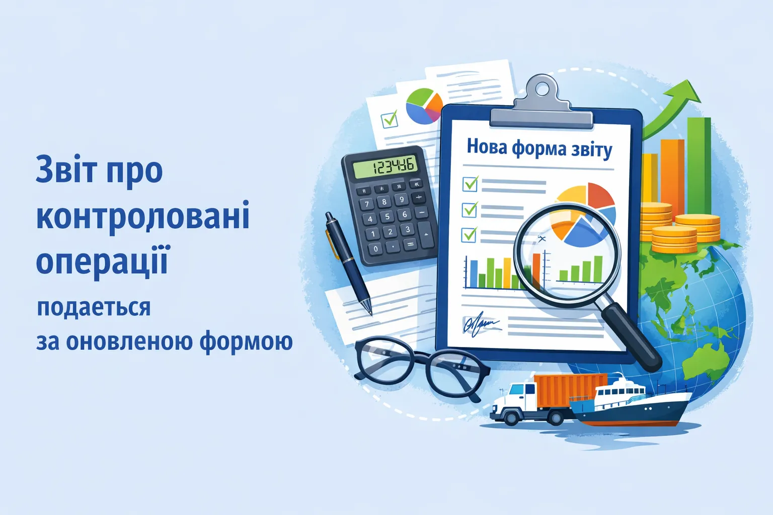 Звіт про контрольовані операції подається за оновленою формою