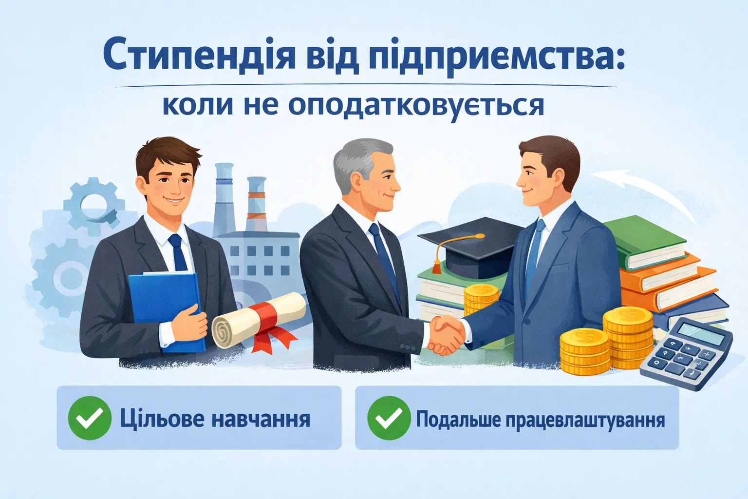 Стипендия от предприятия: когда не облагается налогом