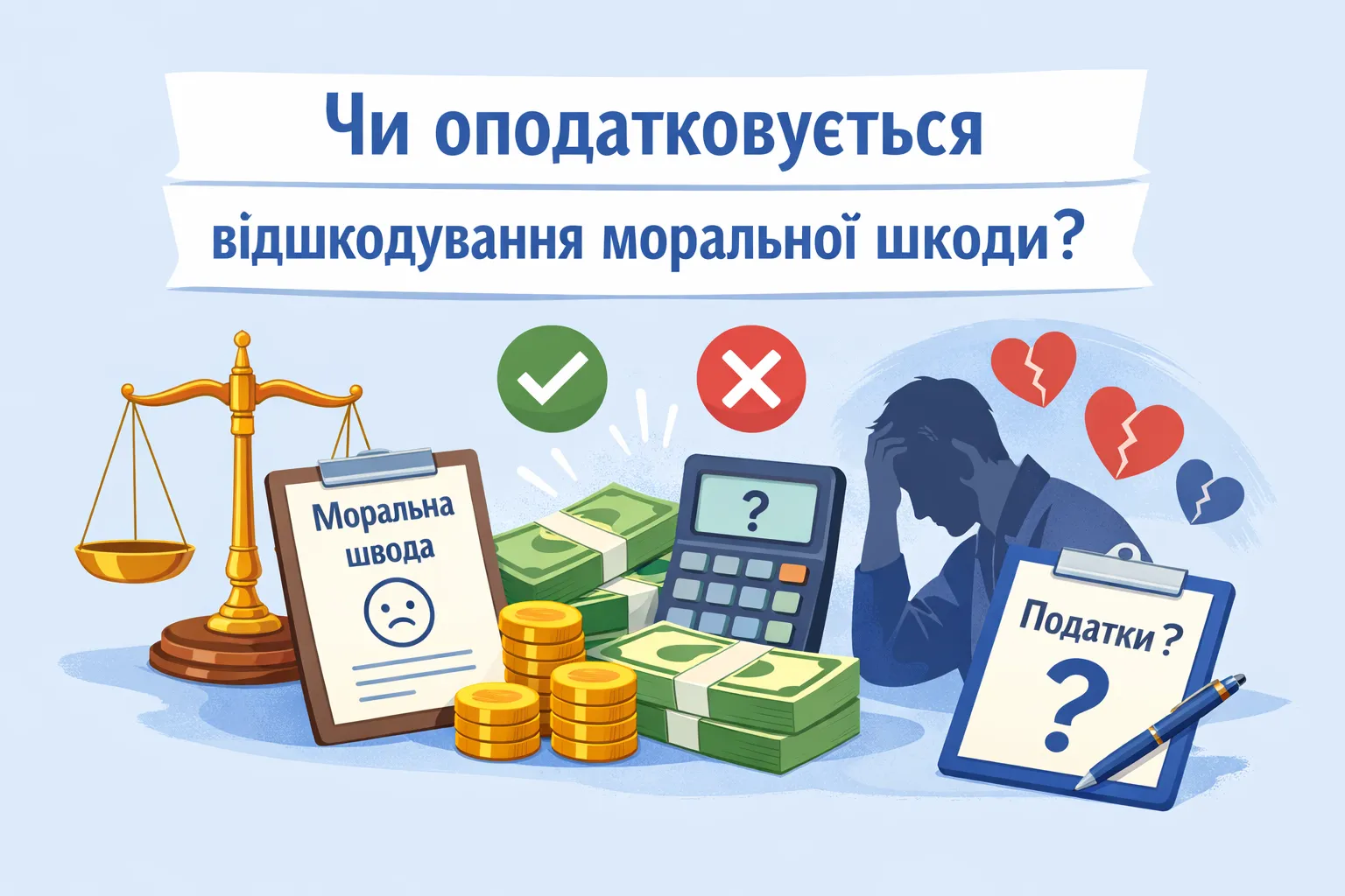 Чи оподатковується відшкодування моральної шкоди Чи оподатковується відшкодування моральної шкоди