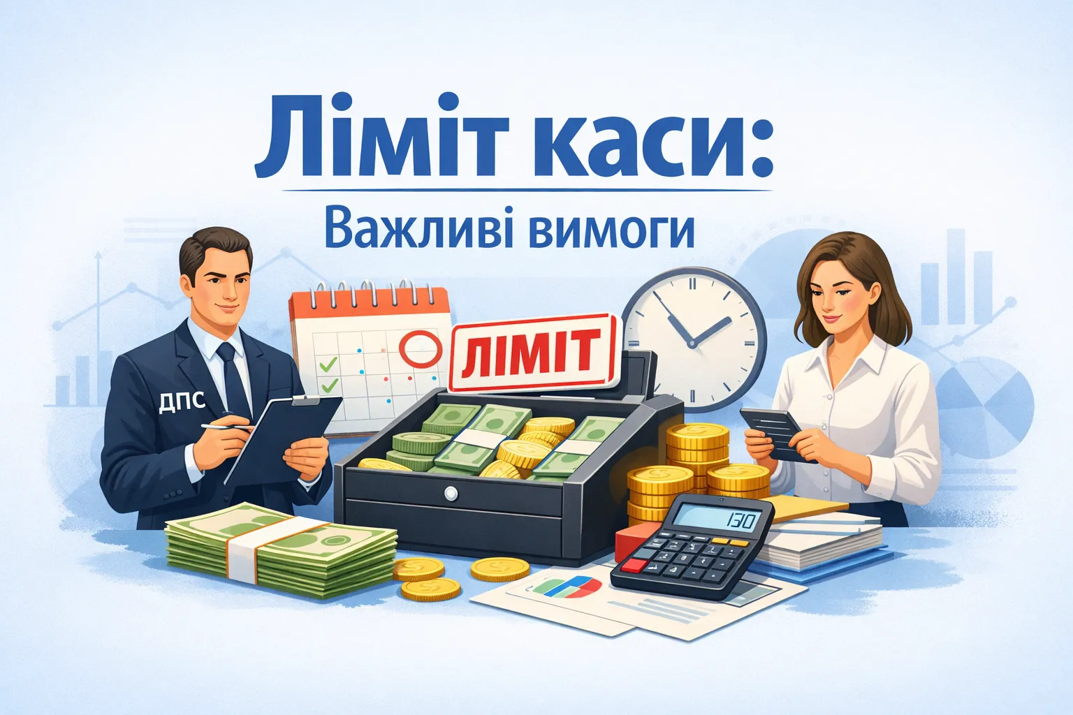 Податківці нагадують про вимоги щодо встановлення ліміту касси Податківці нагадують про вимоги щодо встановлення ліміту касси
