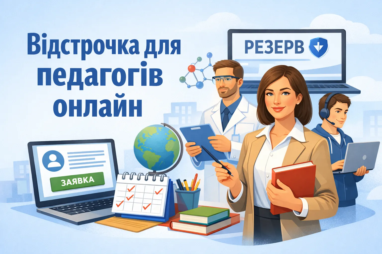 У Резерв+ розширили перелік педагогічних працівників, які можуть оформити відстрочку онлайн