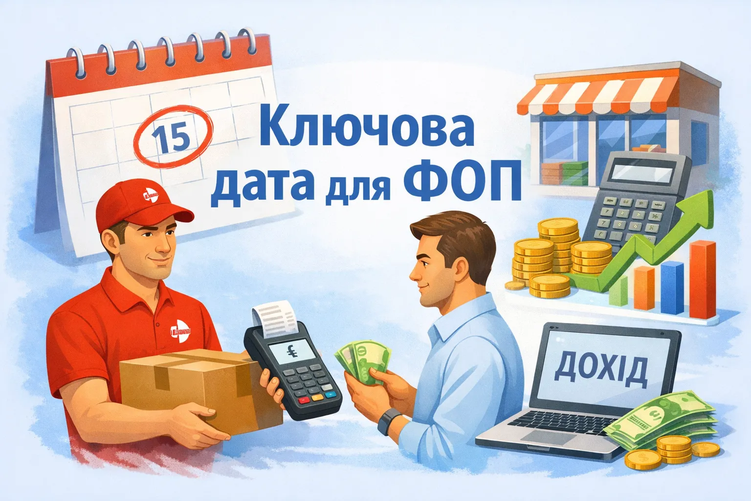 Післяплата NovaPay: ключова дата для доходу ФОП