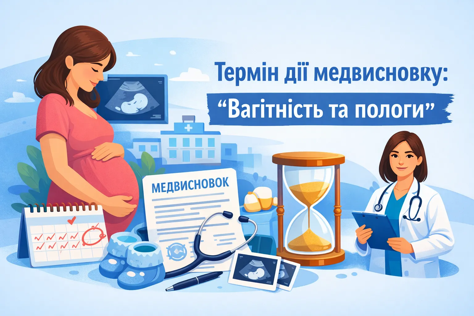 Термін дії медичного висновку категорії «вагітність та пологи» Термін дії медичного висновку категорії «вагітність та пологи»