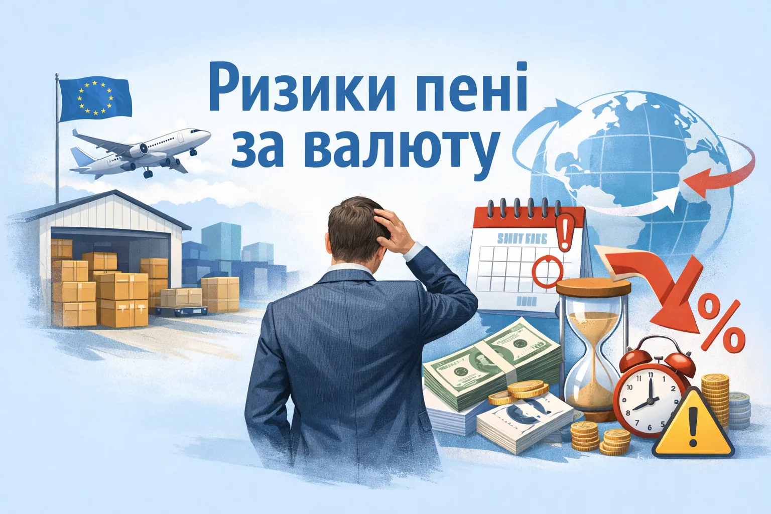 Аванс нерезиденту і склад за кордоном: ризики пені за валюту