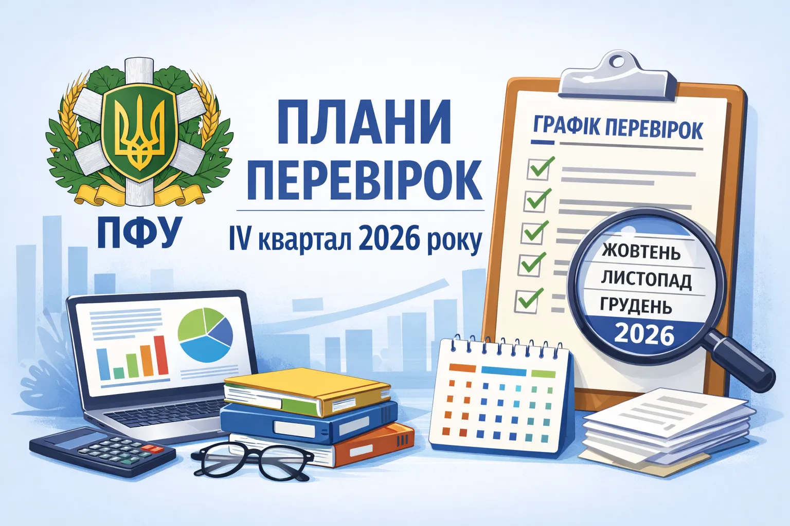 ПФУ почав оприлюднювати плани перевірок на ІV квартал 2026 року 