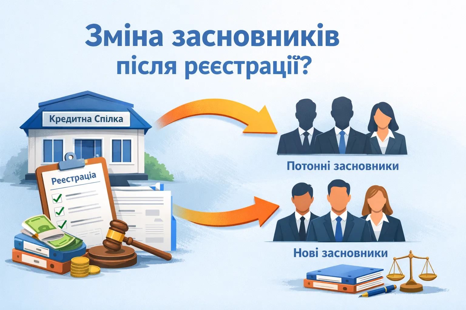 Кредитна спілка: чи можна змінити засновників після реєстрації? Кредитна спілка: чи можна змінити засновників після реєстрації?