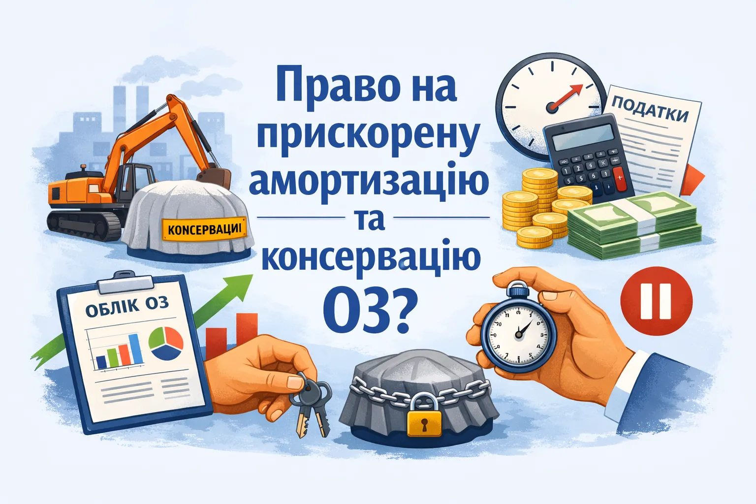 Прискорена амортизація й консервація ОЗ: чи не втратить ТОВ право?