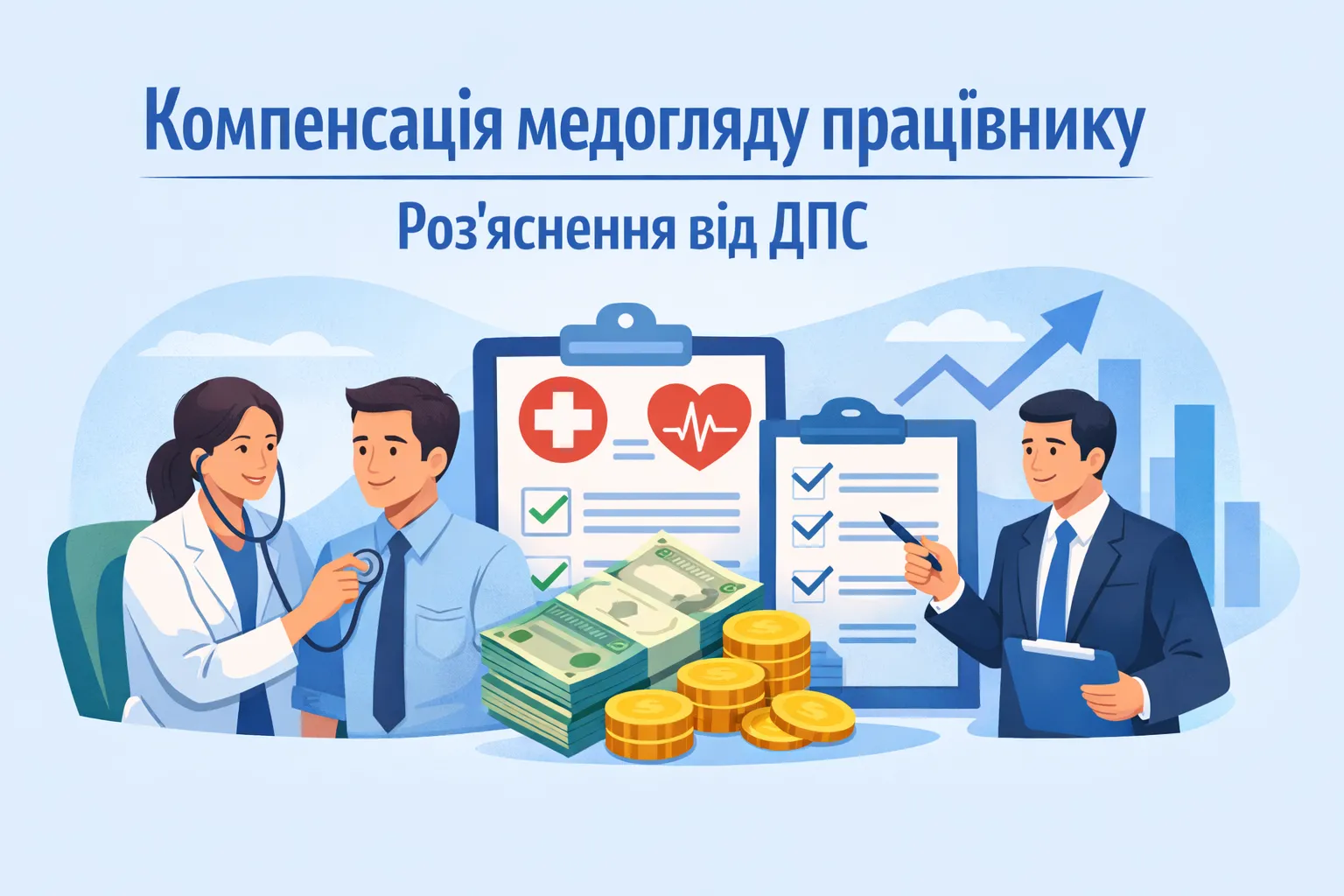 Роботодавець компенсував працівнику медогляд: ДПС роз’яснила, як оподаткувати