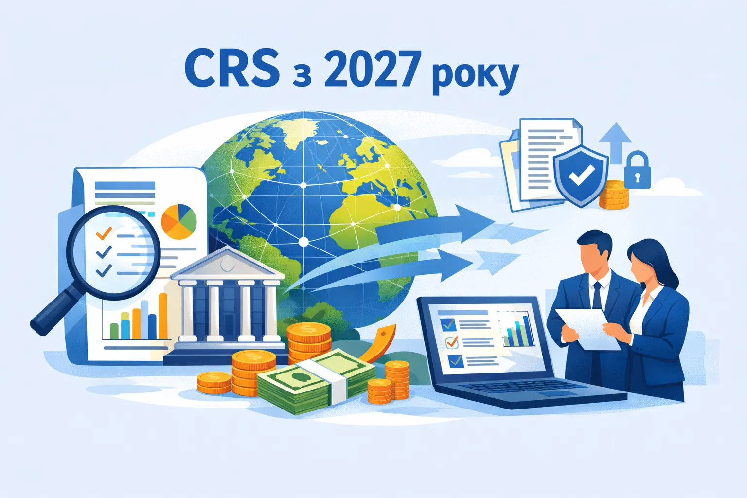 Більше прозорості фінансових операцій: як працюватиме CRS з 2027 року?