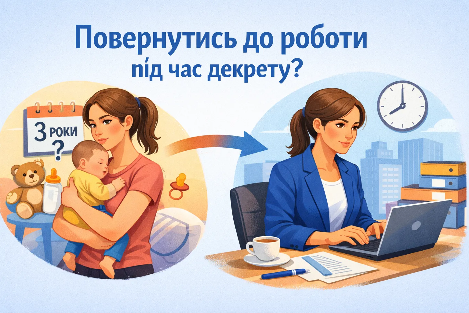 Чи можна перервати відпустку до 3 років і працювати повний день Чи можна перервати відпустку до 3 років і працювати повний день