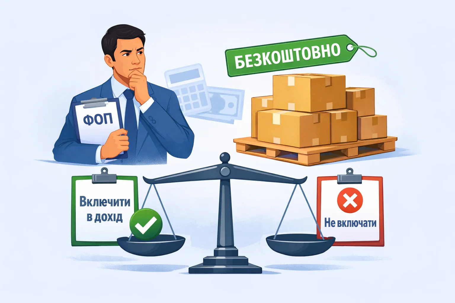 ФОП‑єдинник отримав товар безоплатно: чи треба включати в дохід?