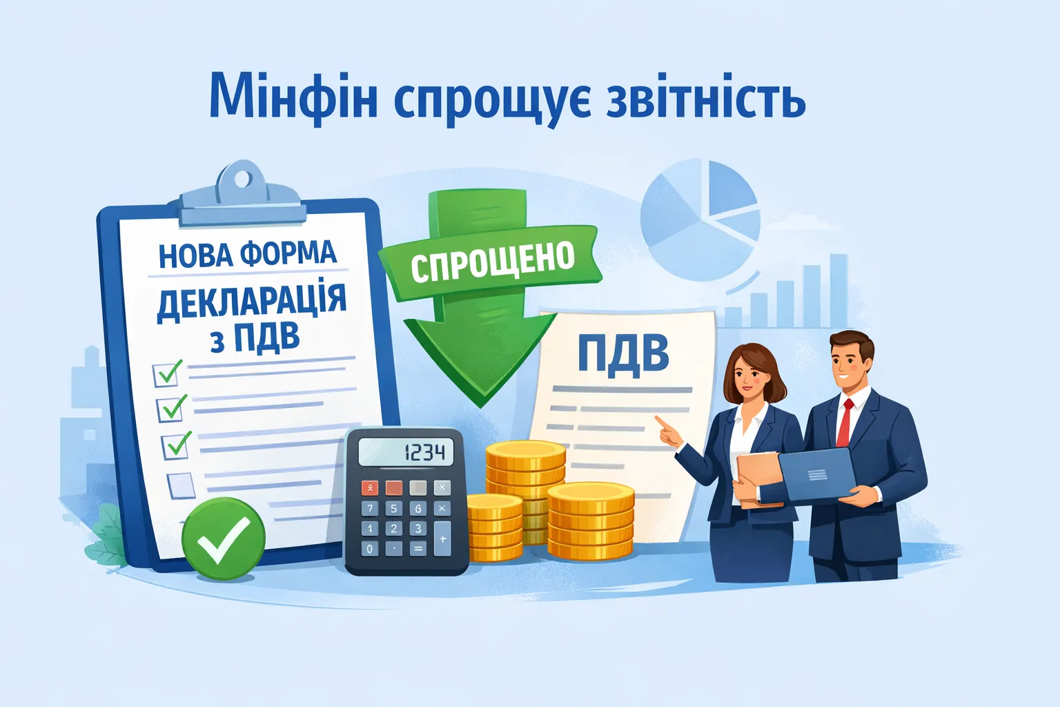 Декларацію з ПДВ спростять: Мінфін підготував нову форму