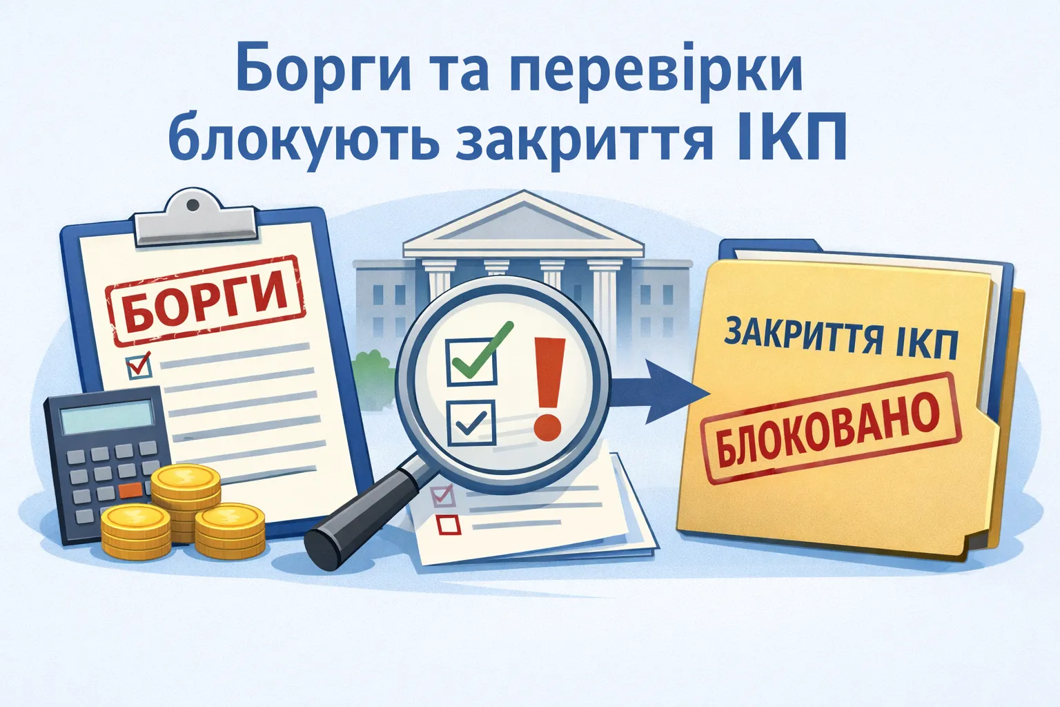 Зняття ФОП з обліку: які борги та перевірки блокують закриття ІКП?