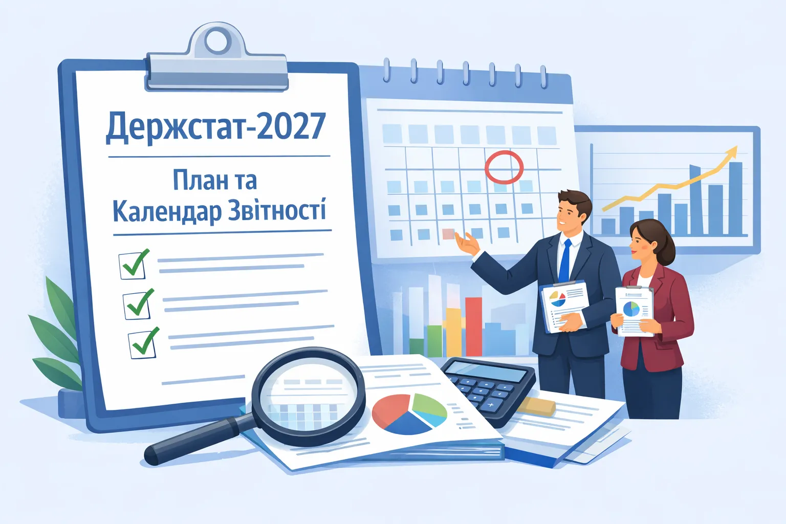 Держстат-2027: оприлюднено проєкти плану статспостережень і календаря звітності