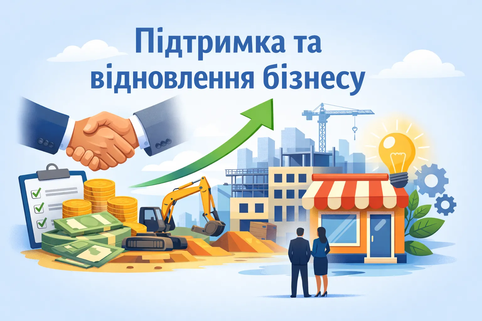 Бізнес вітає розширення механізмів підтримки та відновлення бізнесу