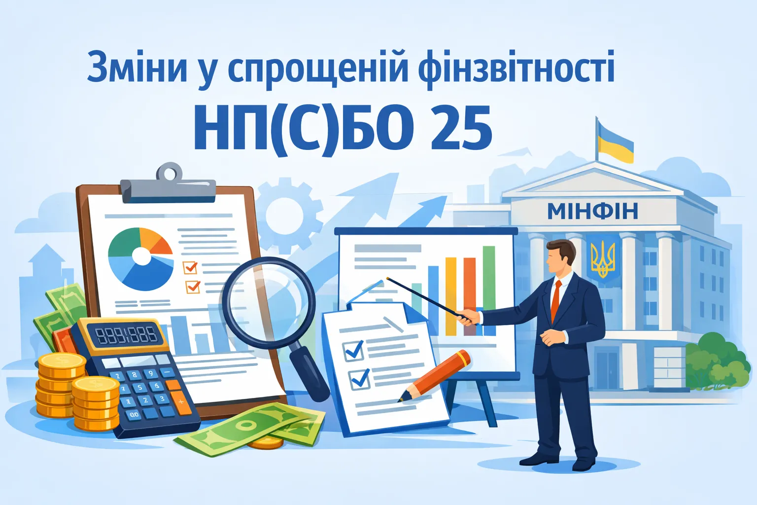 Мінфін готує зміни до спрощеної фінзвітності: що хочуть змінити у НП(С)БО 25