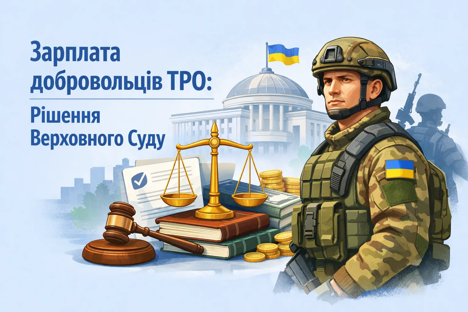 Середній заробіток добровольцю ТРО: Верховний Суд поставив крапку у спорі