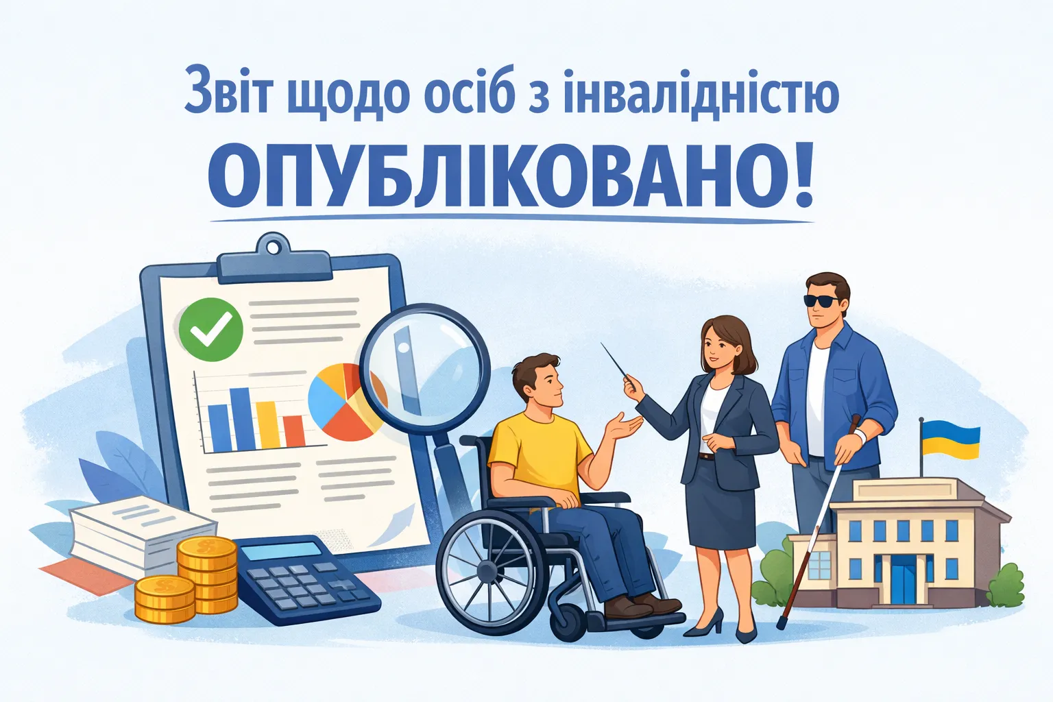 Звіт щодо осіб з інвалідністю офіційно опубліковано!
