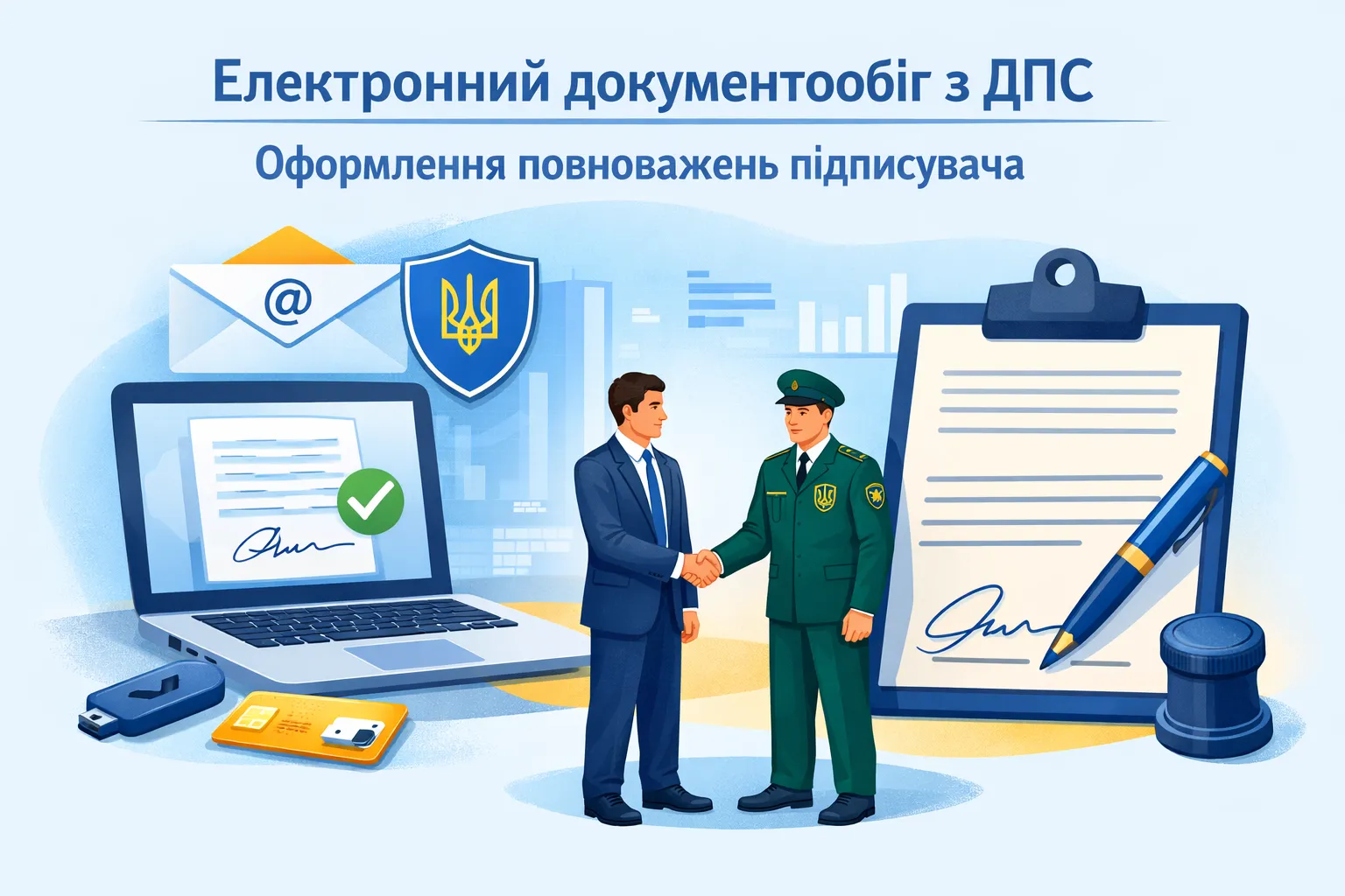 Електронний документообіг з ДПС: як правильно оформити повноваження підписувача