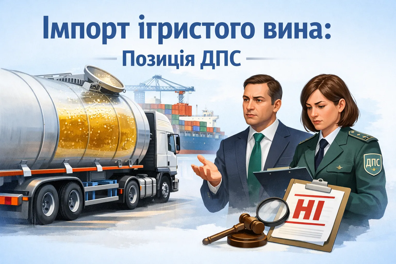 Чи можна імпортувати ігристе вино в цистернах без маркування: позиція ДПС