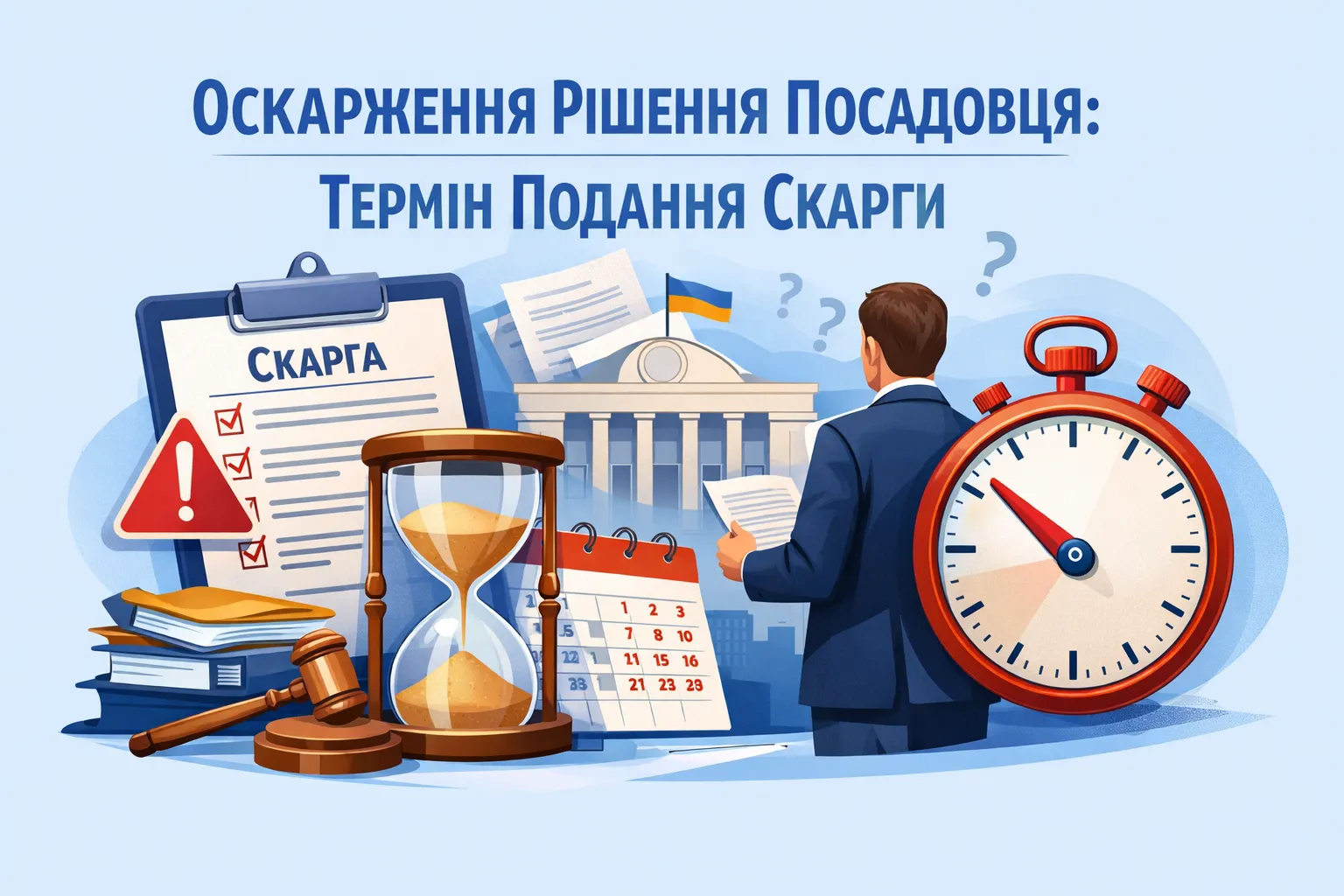 Скарга на рішення посадової особи: скільки часу є на оскарження Скарга на рішення посадової особи: скільки часу є на оскарження