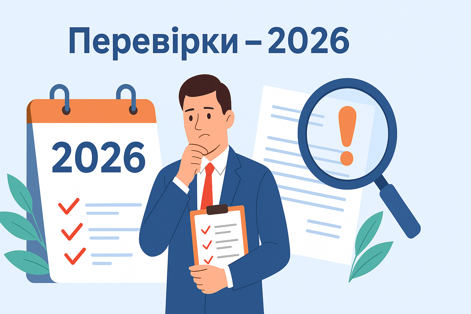 З'явився проєкт плану перевірок на 2026 рік