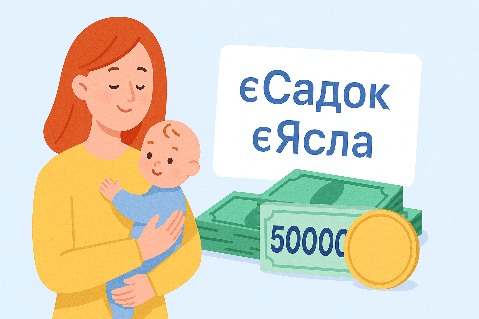Від 50 тис. грн при народженні дитини до виплат «єСадок» та «єЯсла»: Раді рекомендують ухвалити законопроєкт щодо підтримки родин із дітьми Від 50 тис. грн при народженні дитини до виплат «єСадок» та «єЯсла»: Раді рекомендують ухвалити законопроєкт щодо підтримки родин із дітьми