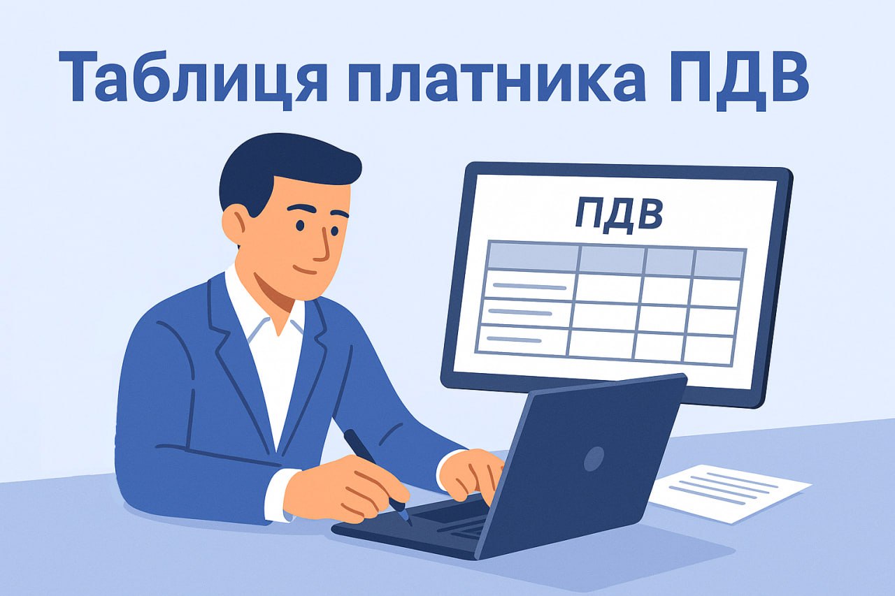 Таблиця даних платника ПДВ - 2025: як домогтися її автоматичного врахування та розблокування ПН/РК  Таблиця даних платника ПДВ - 2025: як домогтися її автоматичного врахування та розблокування ПН/РК