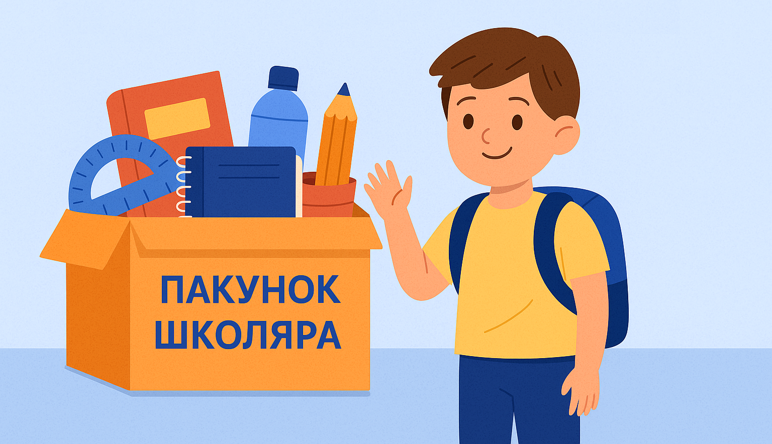 Поспішайте подати заяву на «Пакунок школяра» — програма триває до 15 листопада 