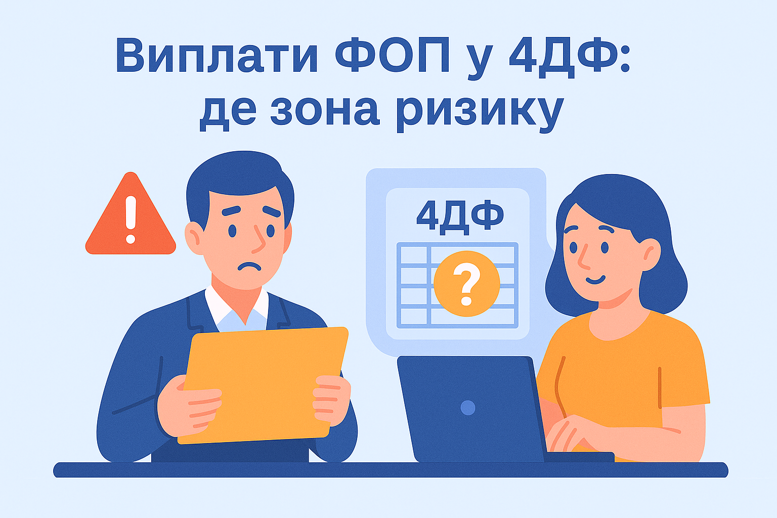 Виплати ФОП у 4ДФ: де зона ризику Виплати ФОП у 4ДФ: де зона ризику