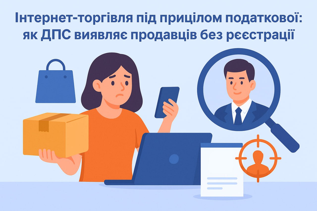 Інтернет-торгівля під прицілом податкової: як ДПС виявляє продавців без реєстрації Інтернет-торгівля під прицілом податкової: як ДПС виявляє продавців без реєстрації